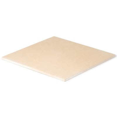 selling well refractory square pizza stone 13 by 13 inch for barbecue grill use